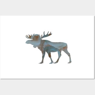 Moose Posters and Art